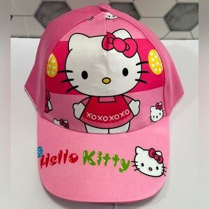 Pink Hello Kitty Girls Cap
